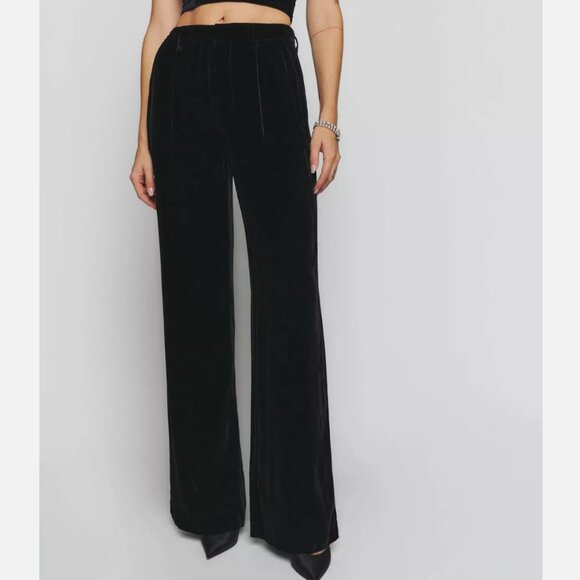 NWOT Reformation Wes Velvet Pants // Size 12 - Picture 14 of 16
